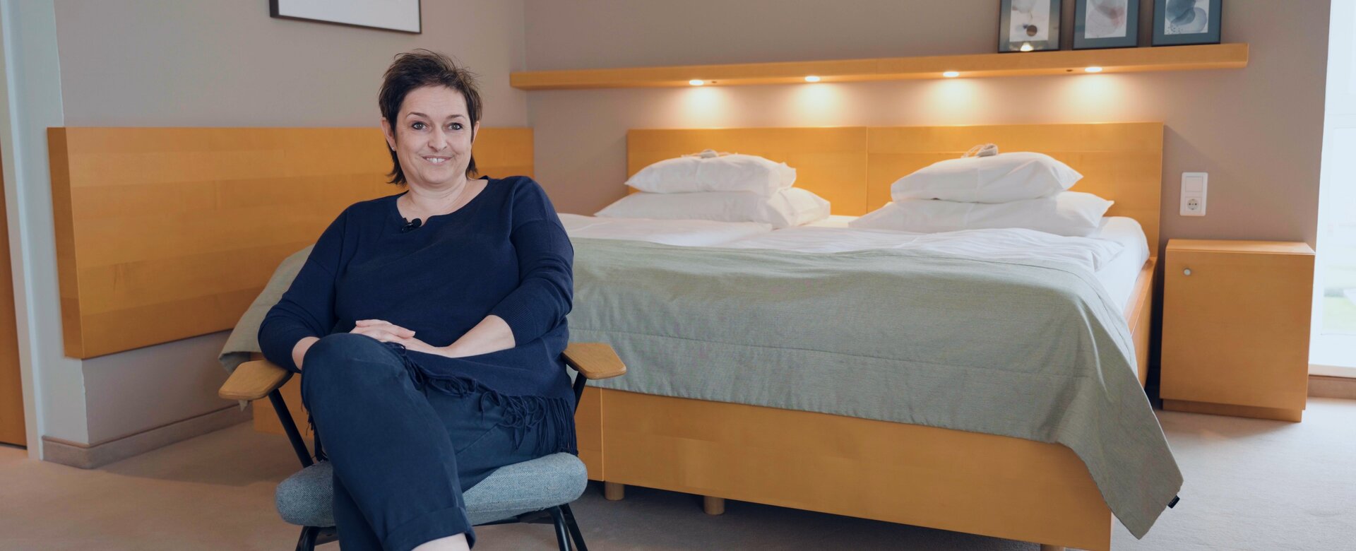 Dr. Petra Heise im Interview zum Thema Schlaf im 4*S Hotel des Spa Resort Geinberg | © Spa Resort Geinberg